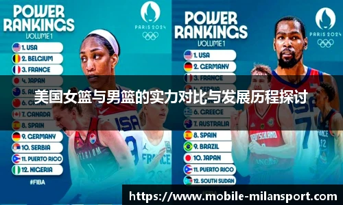 美国女篮与男篮的实力对比与发展历程探讨